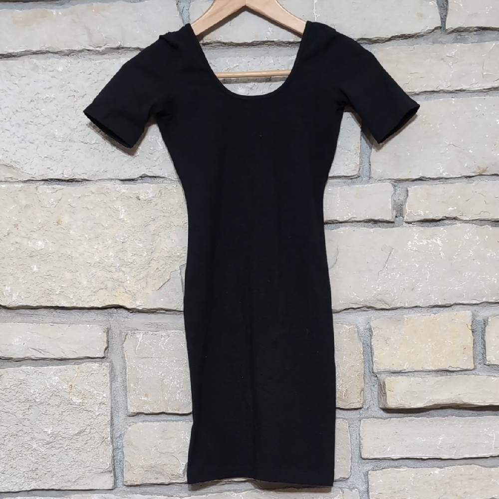 American Apparel Black Mini Dress